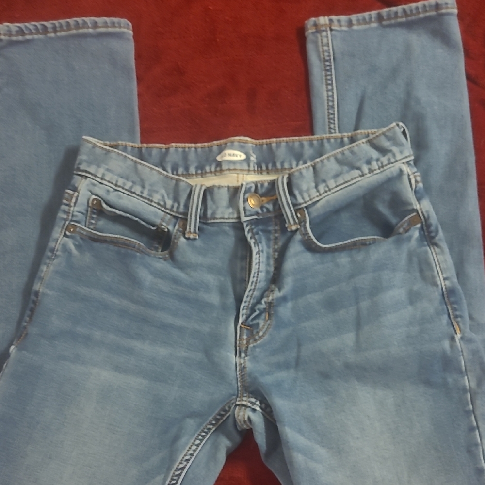 Old Navy Men's Straight Jeans - Medium Blue